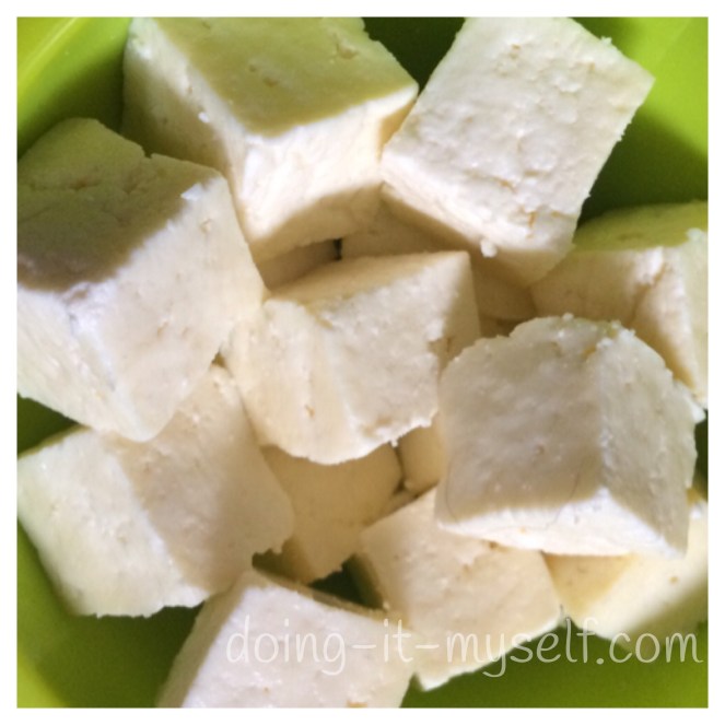 paneer cubes